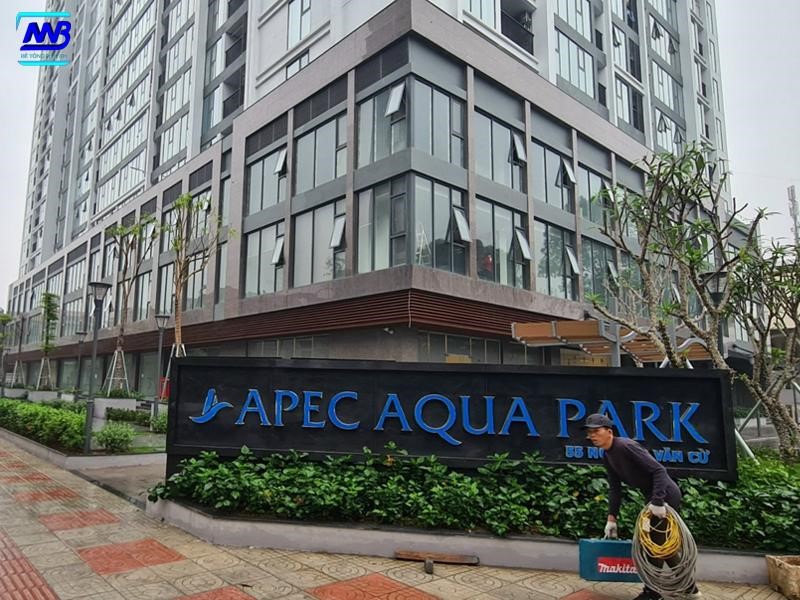 Chung cư Apec Aqua Bắc Giang dùng bê tông nhẹ cho hệ thống tường ngăn căn hộ