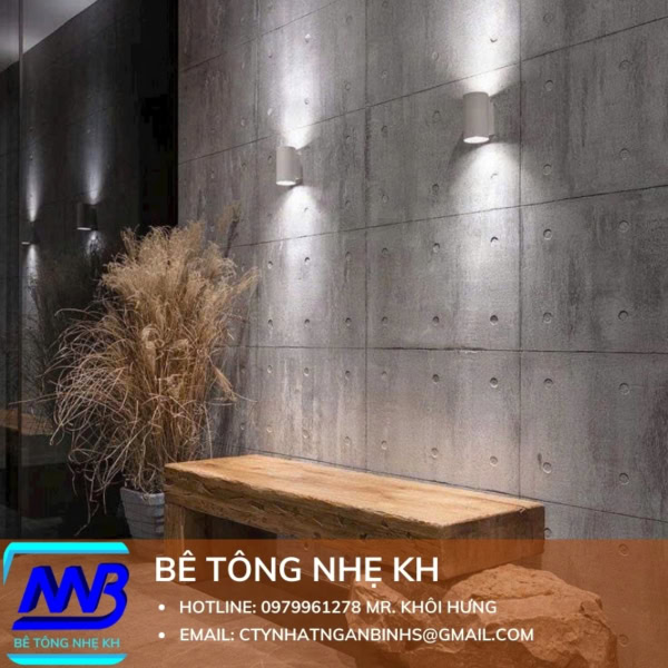 Tấm Bê Tông Nhẹ Dày 100mm Không Lõi Thép - Ảnh 2