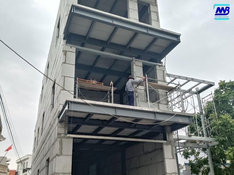 Bê tông nhẹ ứng dụng trong sàn, gác lửng, và mái nhà ở dân dụng