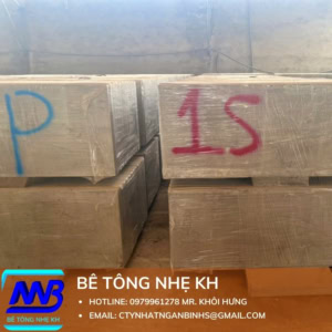 Tấm Bê Tông Nhẹ Dày 75mm 1 Lớp Lõi Thép