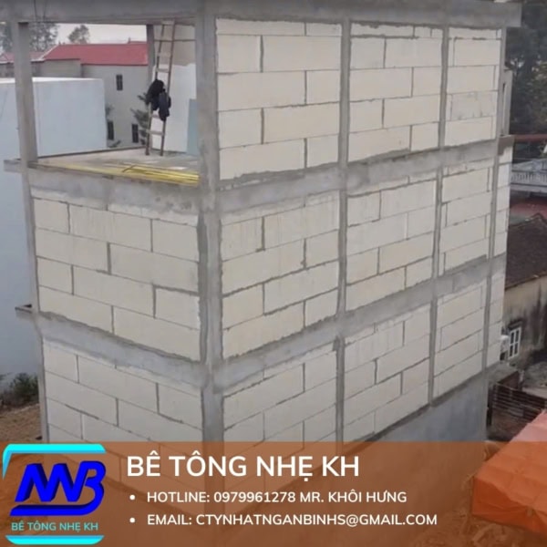 Tấm Bê Tông Nhẹ Dày 100mm 1 Lớp Cốt Thép - Ảnh 2