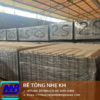 Tấm Bê Tông Nhẹ Dày 75mm 2 Lớp Cốt Thép