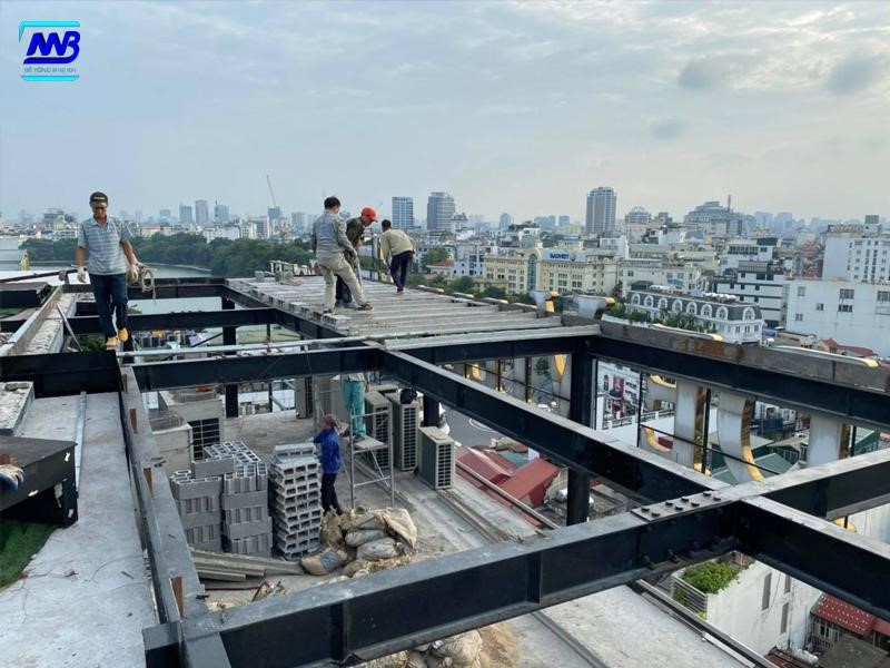 Quy trình thi công tấm bê tông nhẹ