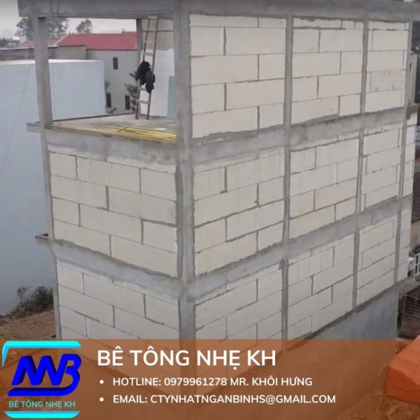 Tấm Bê Tông Nhẹ Dày 100mm 2 Lớp Cốt Thép - Ảnh 2
