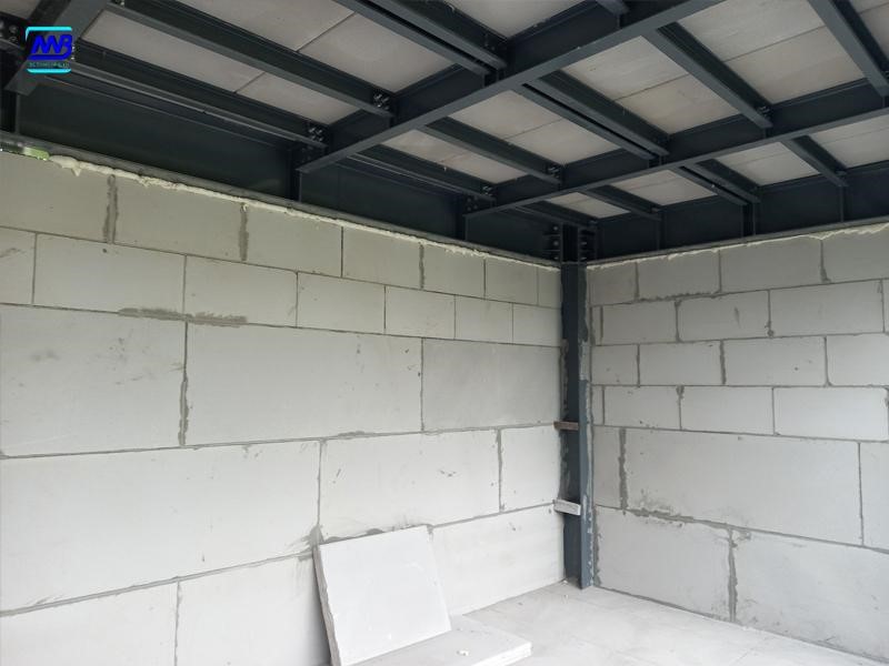 Bê tông nhẹ ứng dụng thi công hệ tường và vách ngăn