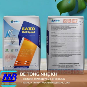 Vữa Chuyên Dụng Liên Kết Bê Tông Nhẹ