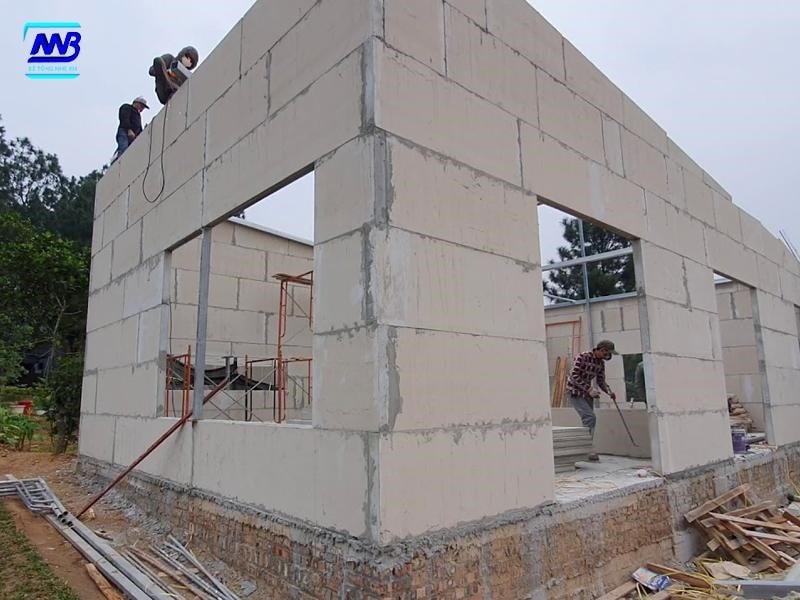 Nhà lắp ghép bê tông nhẹ có hạn chế về kết cấu và thiết kế