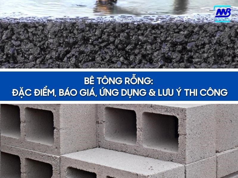 Tìm hiểu về bê tông rỗng