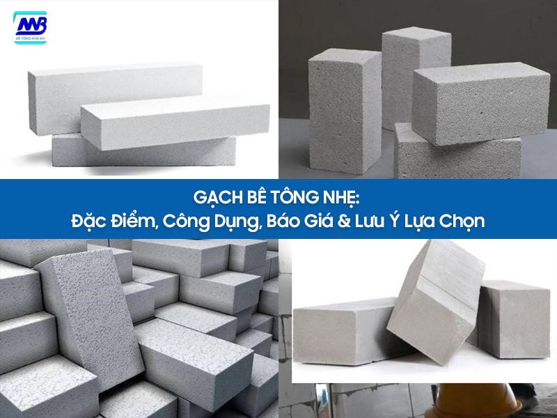 Tìm hiểu về gạch bê tông nhẹ
