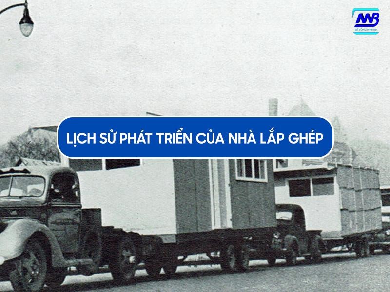 Lịch sử phát triển của nhà lắp ghép