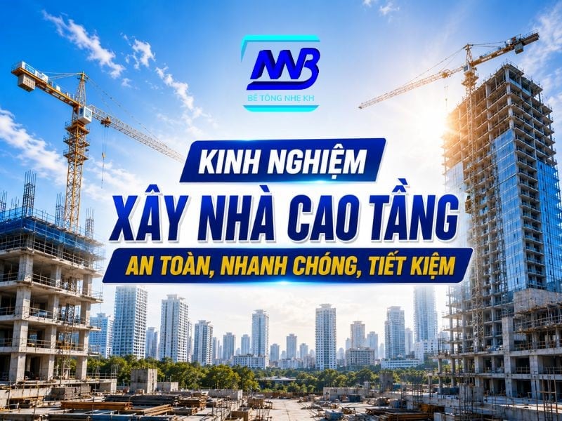Kinh nghiệm xây nhà cao tầng an toàn, nhanh và tiết kiệm