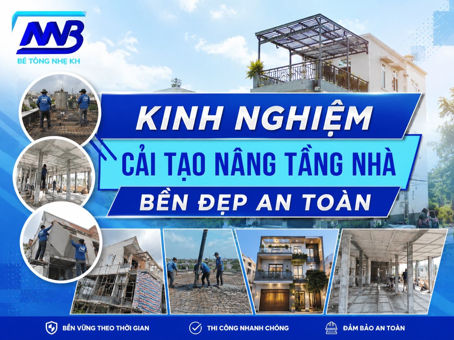 Kinh nghiệm cải tạo nâng tầng nhà